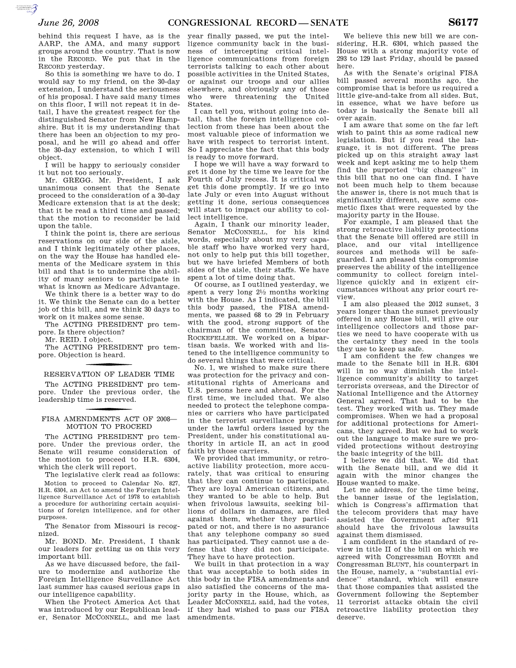 Congressional Record—Senate S6177