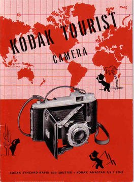 Kodak Tourist Camera.-Flashing of the Lamp Is Controlled by the Synchro Feature of the Shutter