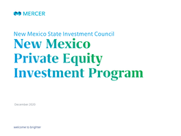New Mexico State Investment Council