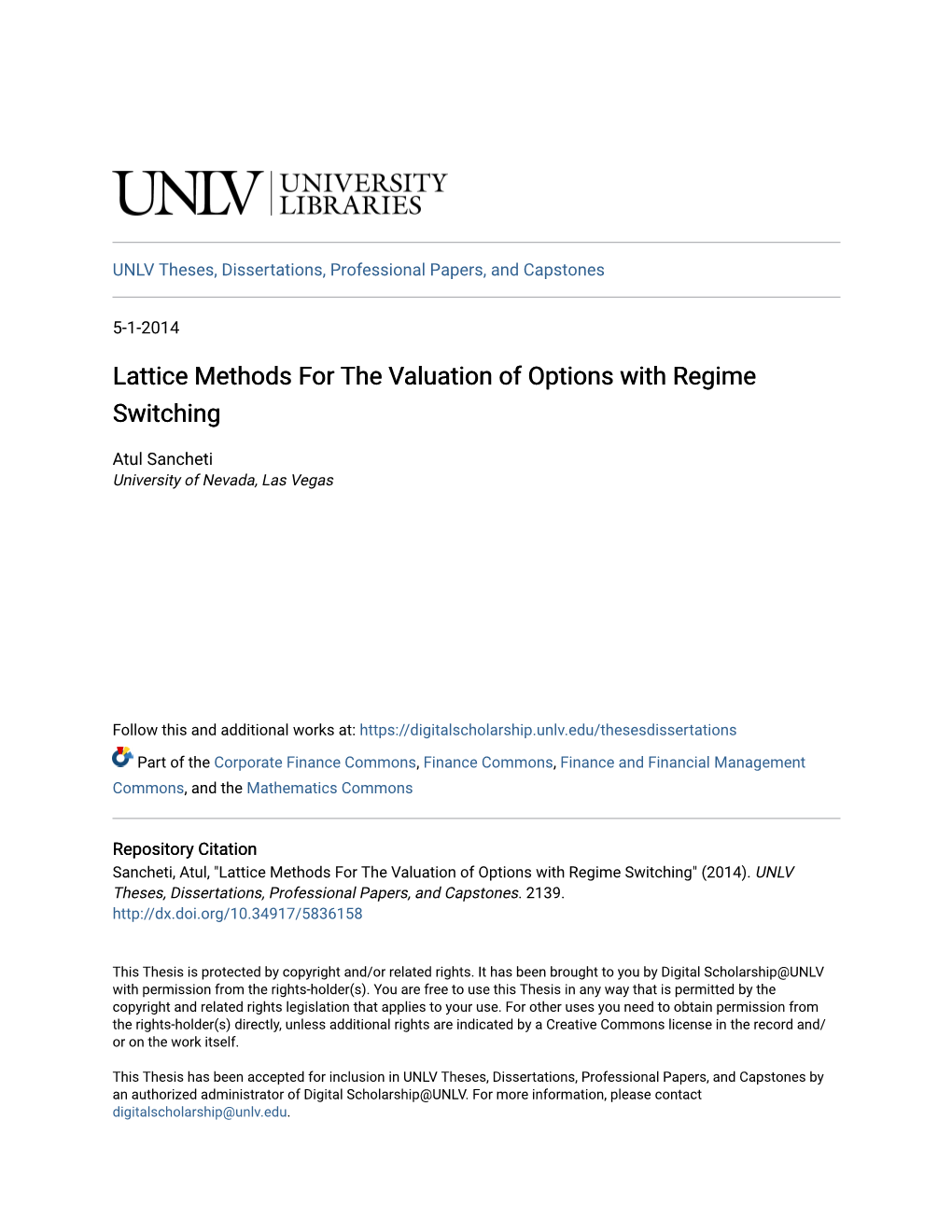 Lattice Methods for the Valuation of Options with Regime Switching