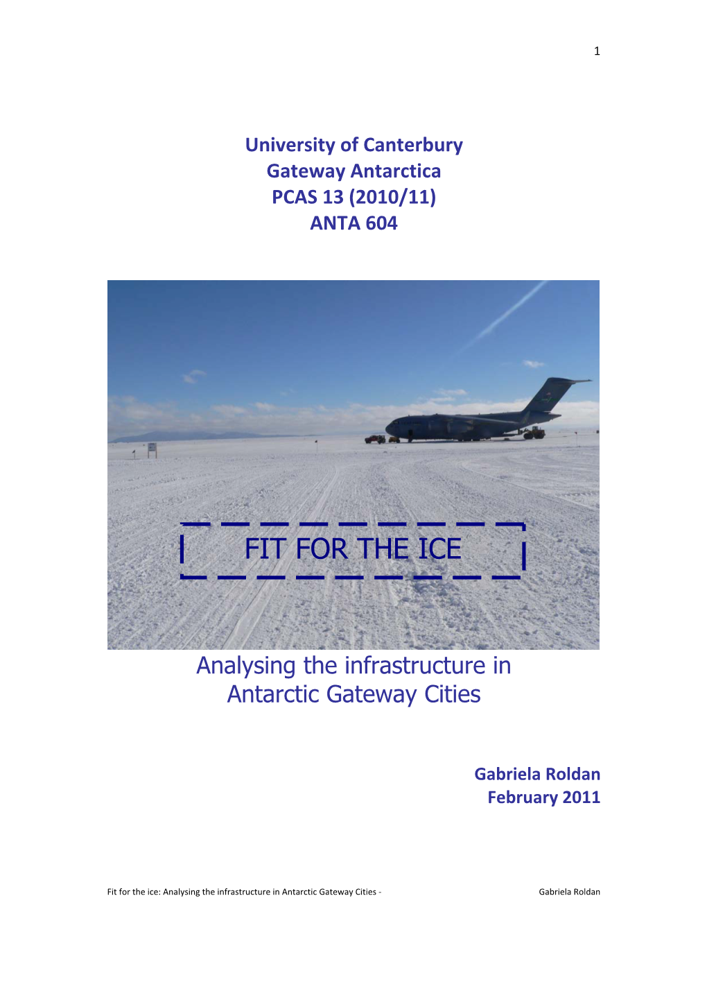 Antarctic Gateway Port