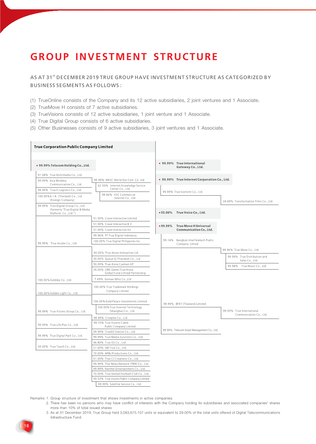 Group Investment Structure