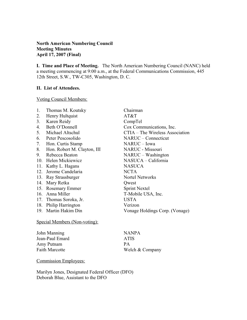 North American Numbering Council s4