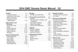 2014 GMC Savana Owner Manual M