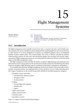 Flight Management Systems