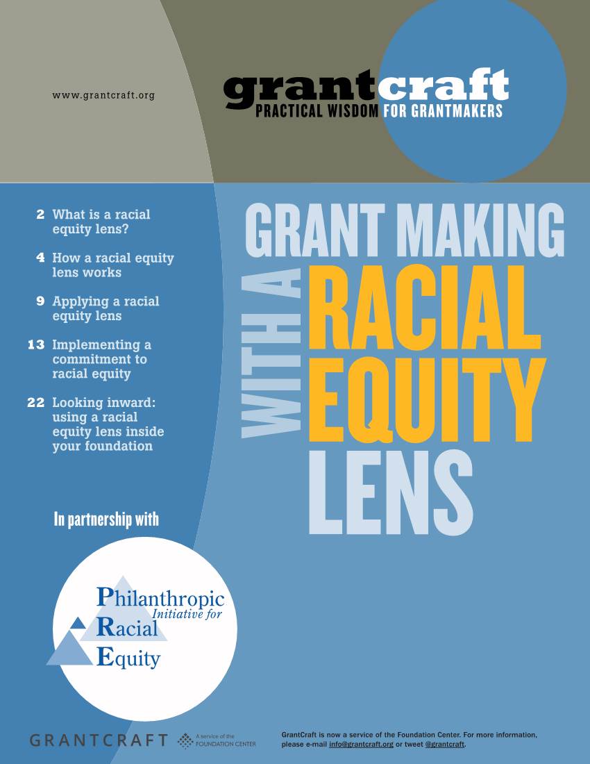 Grant Making with a Racial Equity Lens