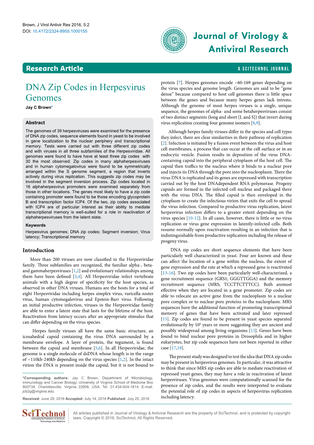 DNA Zip Codes in Herpesvirus Genomes