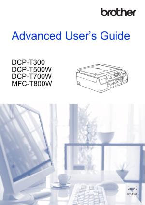 Advanced User's Guide