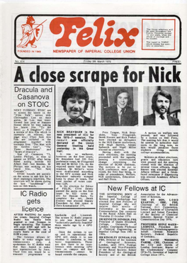 Felix Issue 406, 1976