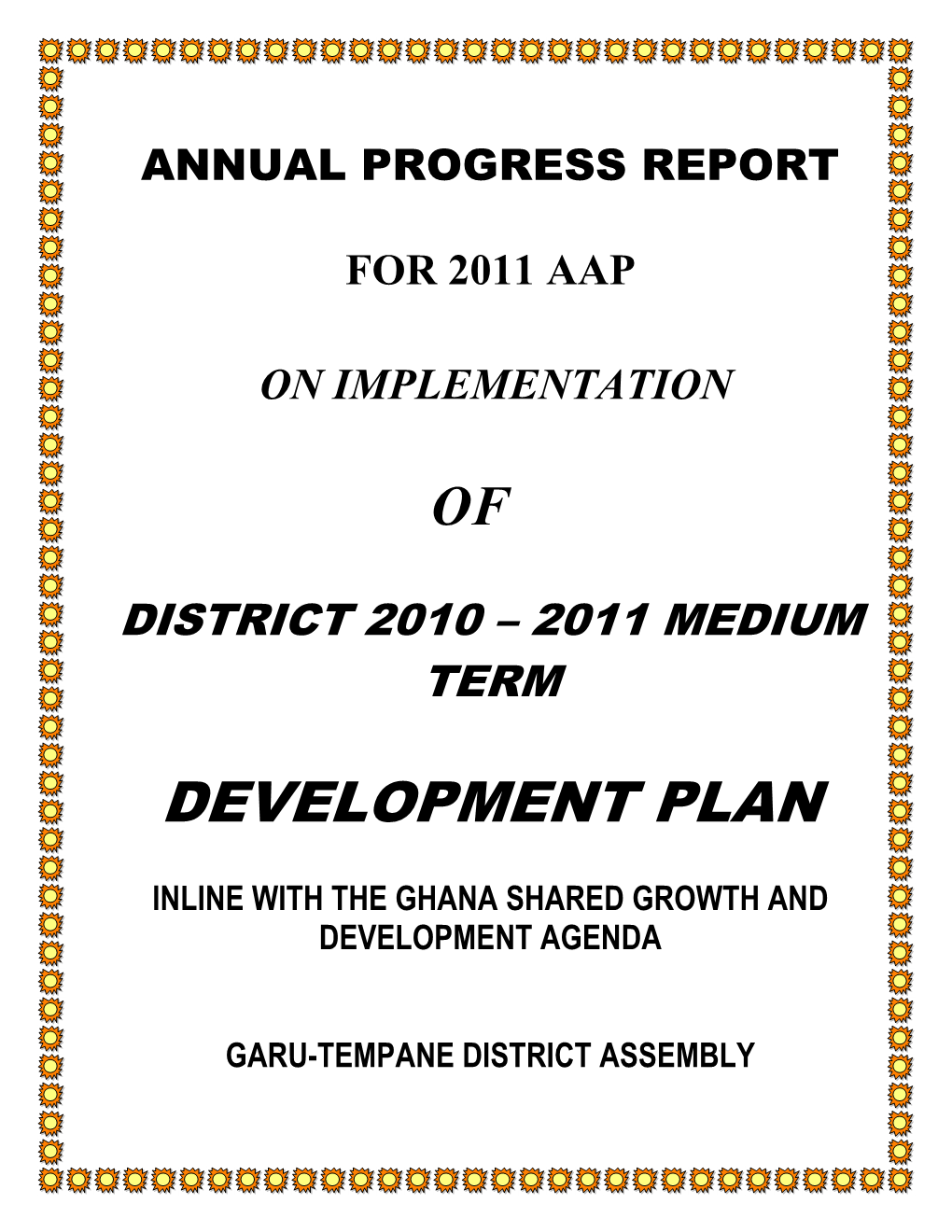 Development Plan