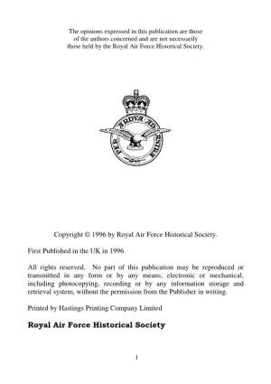 Royal Air Force Historical Society