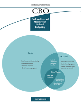 Cash and Accrual Measures in Federal Budgeting