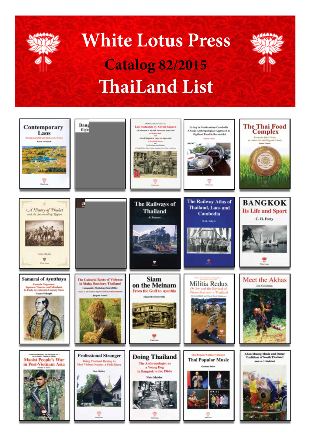 White Lotus Press Thailand List