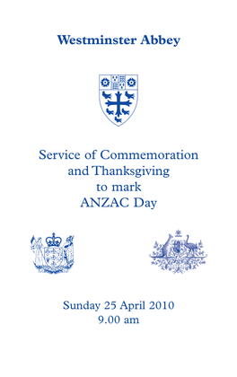 Anzac-Day-2010-Service.Pdf