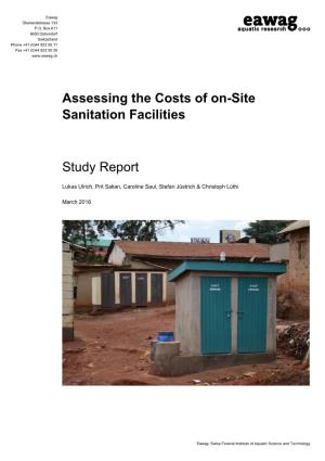 Assessing the Costs of On-Site Sanitation Facilities Study Report