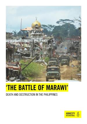 'Battle of Marawi': Death and Destruction in the Philippines