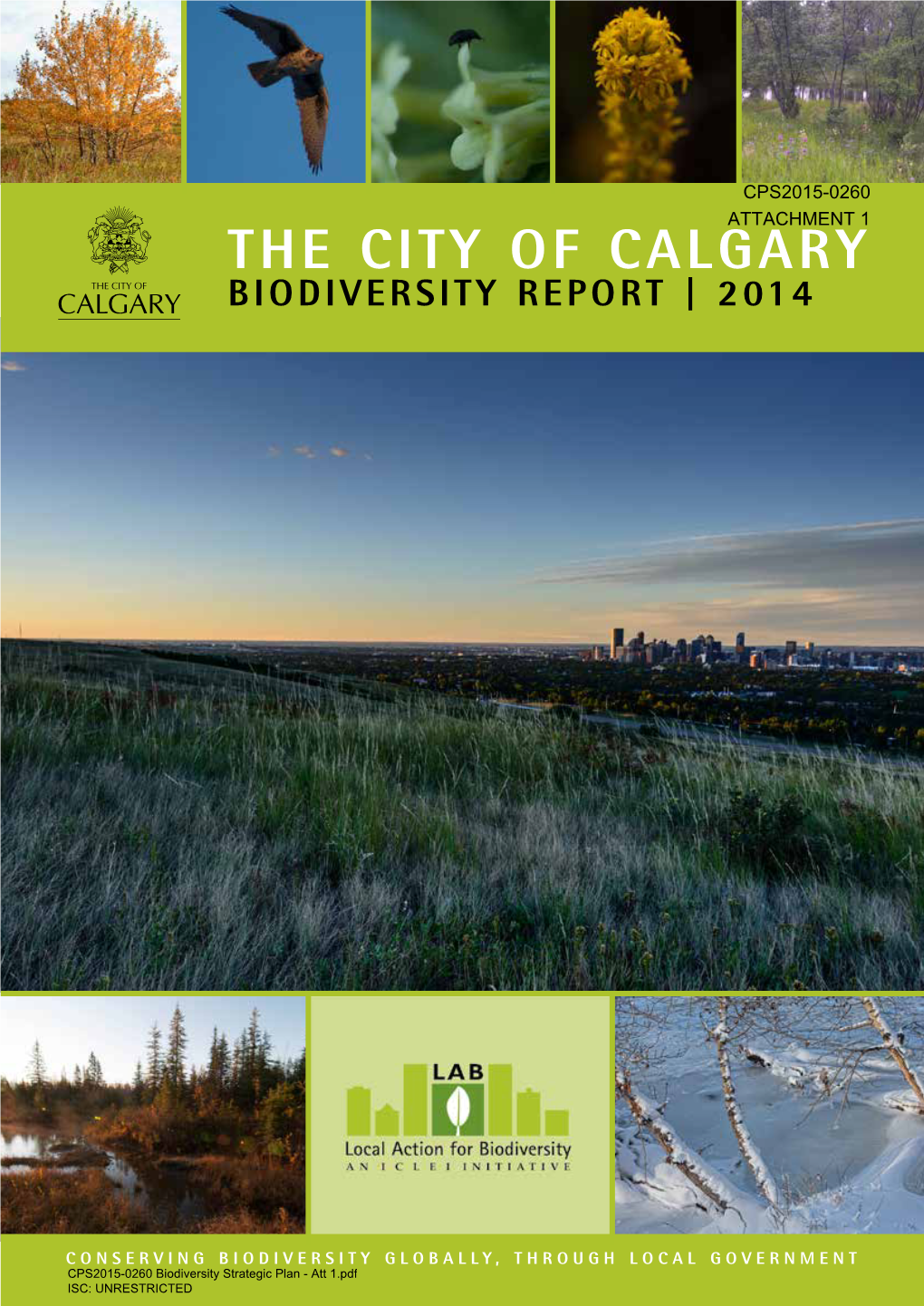 The City of Calgary Biodiversity Report | 2014