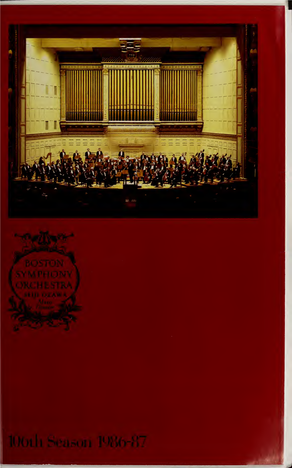 Boston Symphony Orchestra Concert Programs, Season