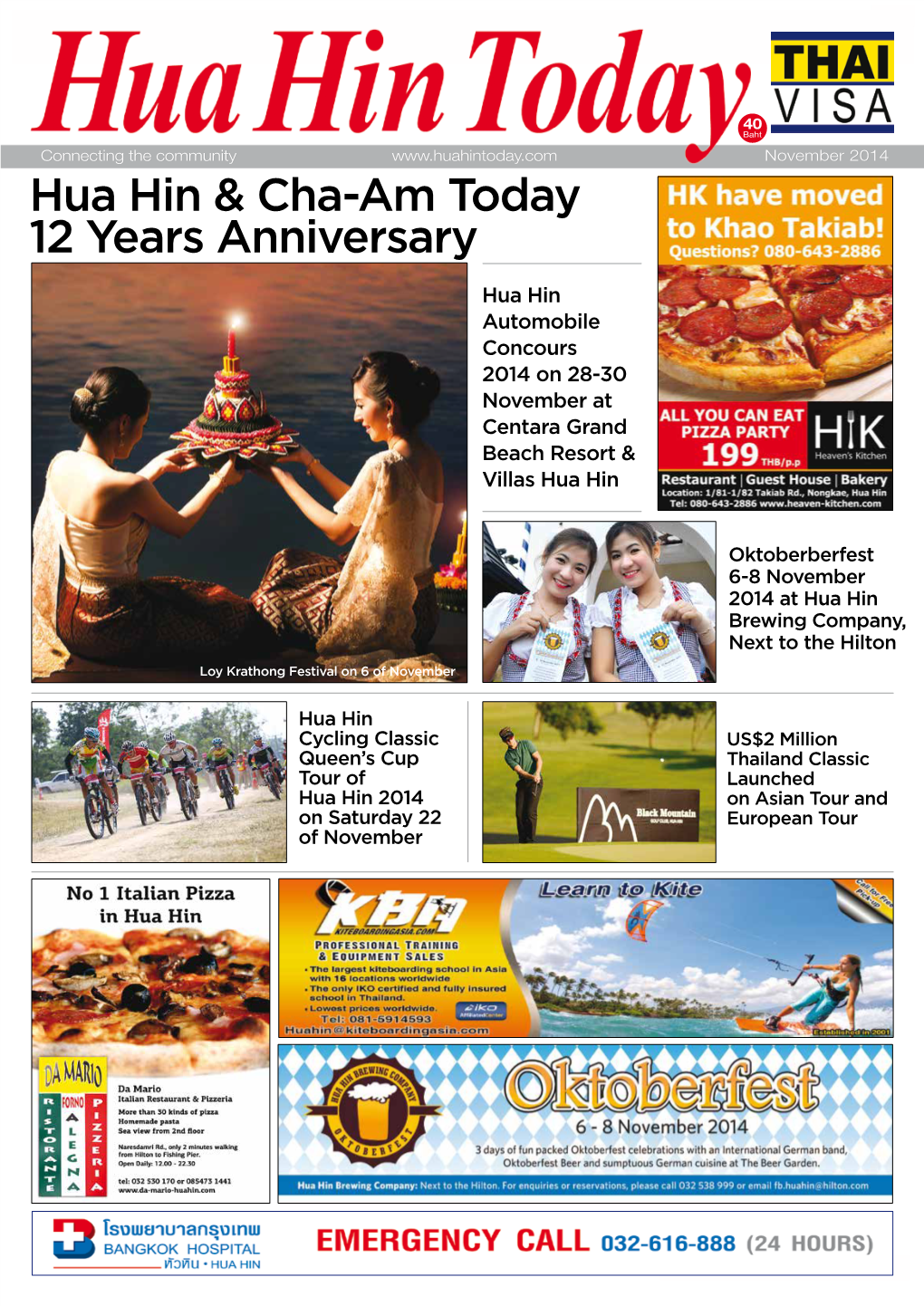 Hua Hin & Cha-Am Today 12 Years Anniversary