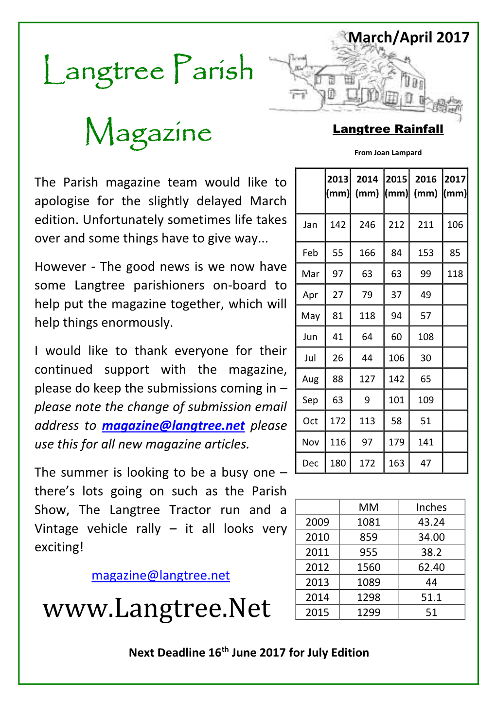 Langtree Parish Magazine