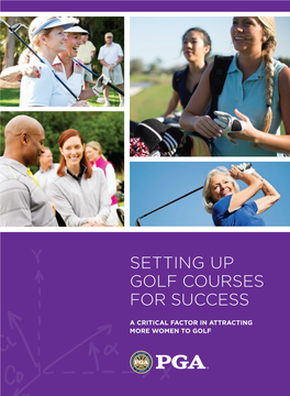 Setting up Golf Courses for Success