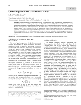 Gravitomagnetism and Gravitational Waves L