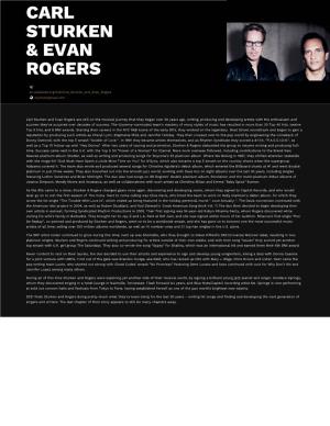 Carl Sturken & Evan Rogers | Primary Wave Music