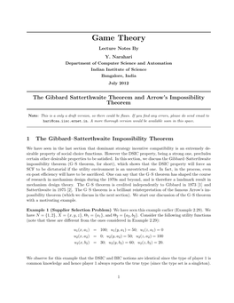 Gibbard Satterthwaite Theorem and Arrow Impossibility