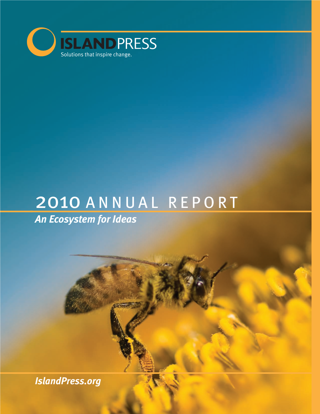 2010 ANNUAL REPORT an Ecosystem for Ideas