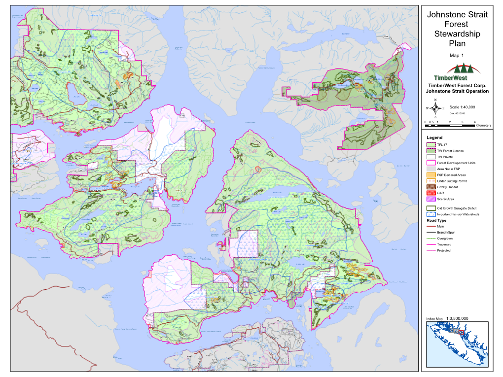 Johnstone Strait Forest Stewardship Plan