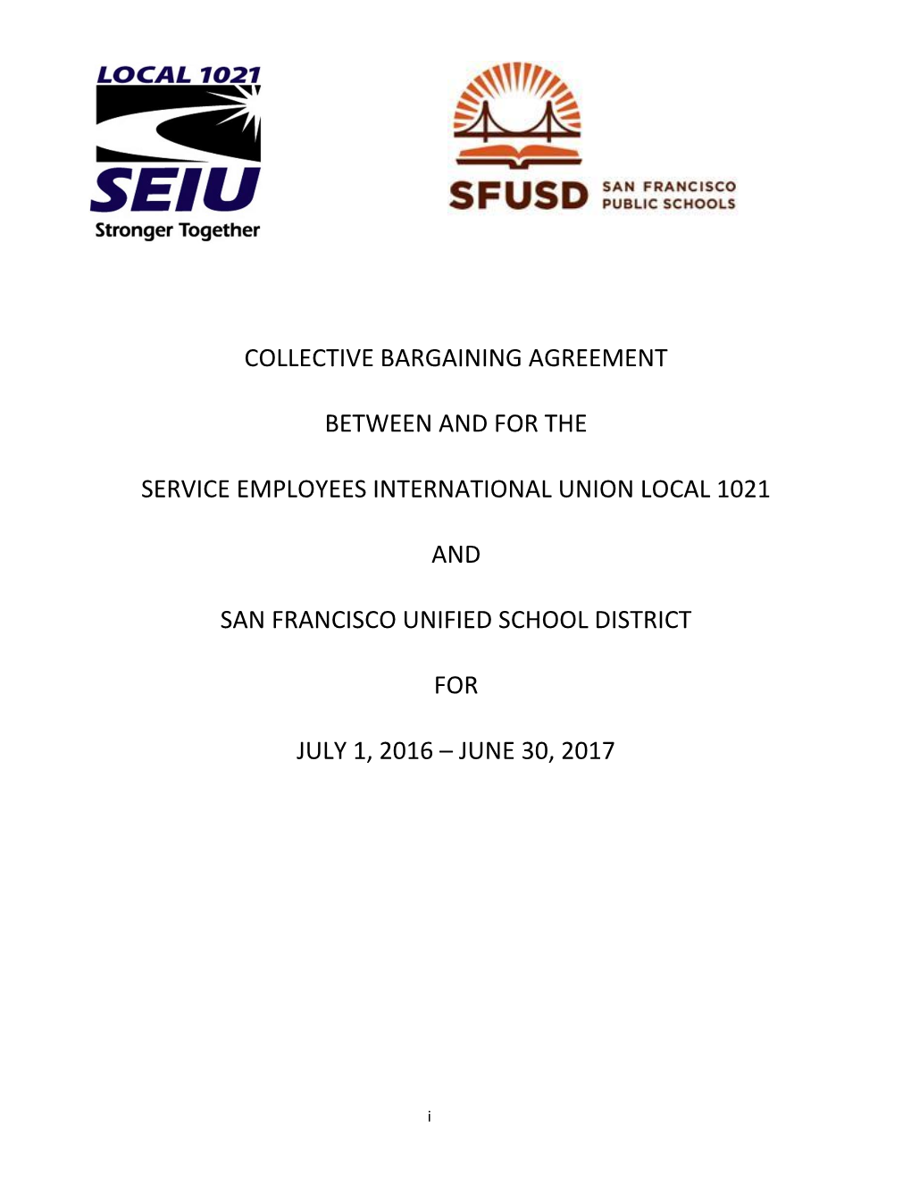 Collective Bargaining Agreement