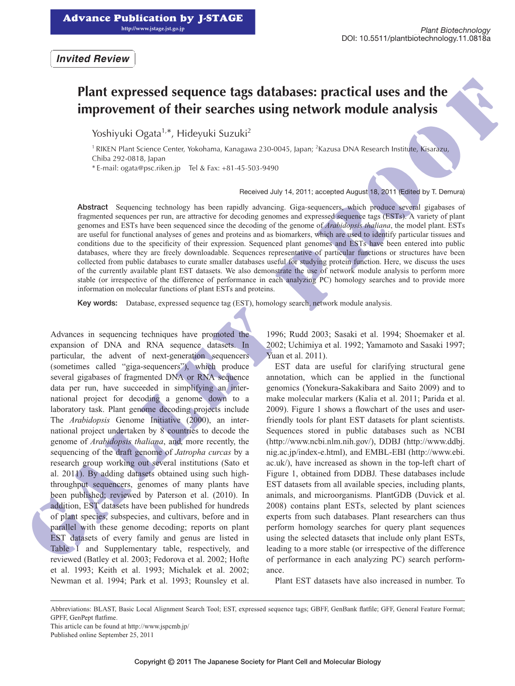 Plant Biotechnol. 28: 10.0818A (2011) [Adv.Pub.]