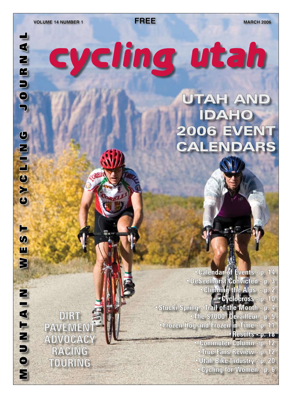 Utah and Idaho 2006 Event Calendars