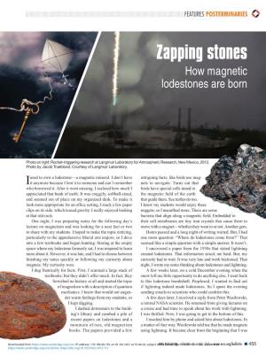 Zapping Stones How Magnetic Lodestones Are Born