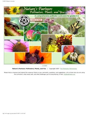 NAPPC Pollinator Curriculum