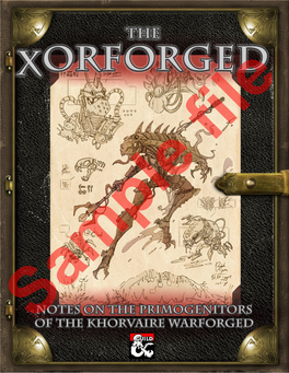 The Xorforged 1