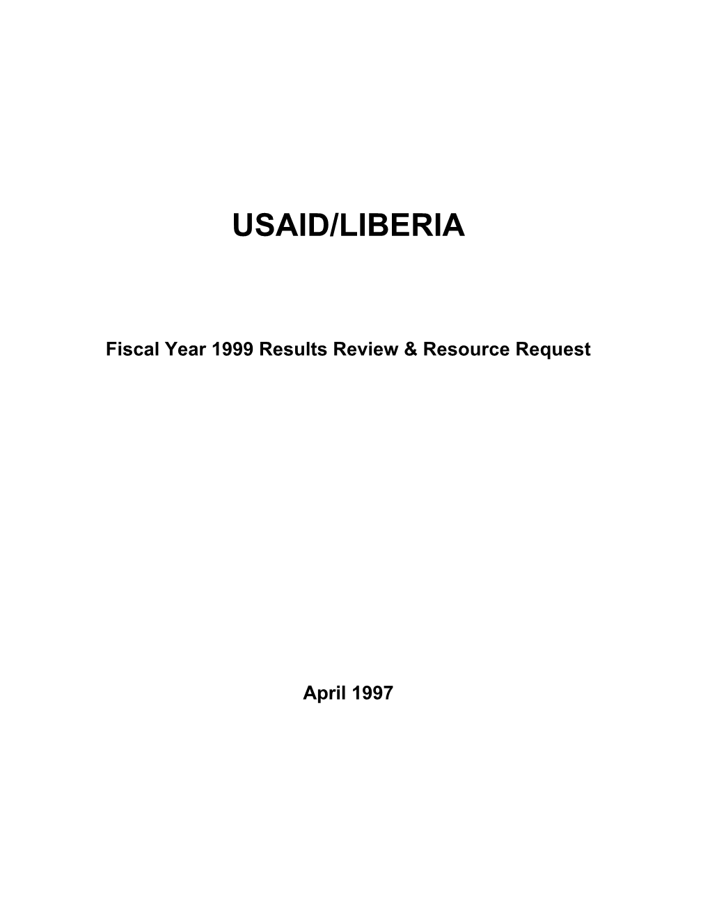 Usaid/Liberia