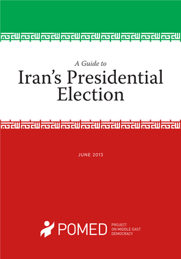 Iran's Presidential Election