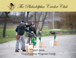 2017-2018 Trapshooting Program Guide 1 Contents