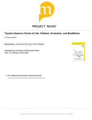 Tezuka Osamu's Circle of Life: Vitalism, Evolution, and Buddhism