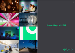 Annual Report 2019 Signify Annual Report 2019