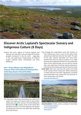 Discover Arctic Lapland's Spectacular Scenery and Indigenous Culture (8 Days)