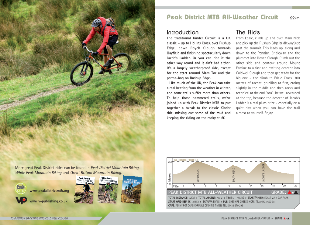 Download the Peak District MTB All Weather Circuit