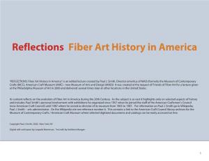 Fiber Art History Lecture by Smith Part 1