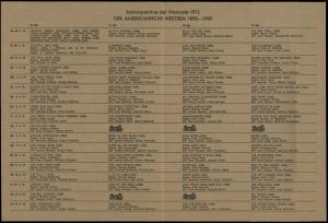 Retrospektive Der Viennale 1973 DER AMERIKANISCHE WESTERN 1898—1960 15 Uhr 17 Uhr 19 Uhr 21 Uhr Do 29