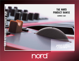 THE Nord PRODUCT RANGE