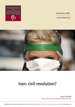 Iran: Civil Revolution?