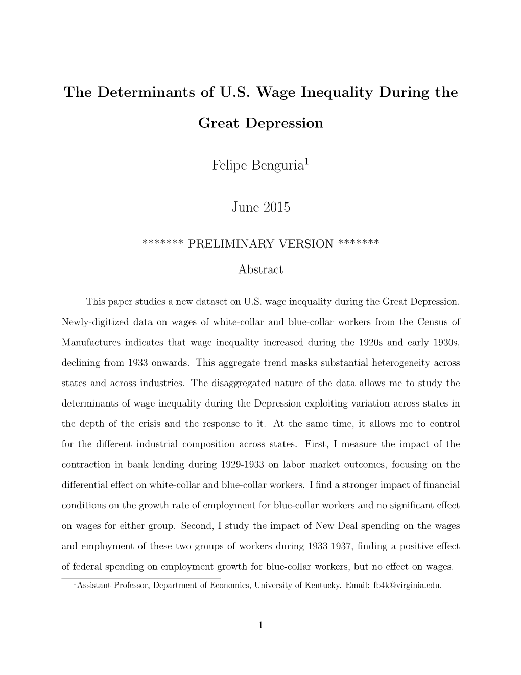 The Determinants of U.S. Wage Inequality During the Great