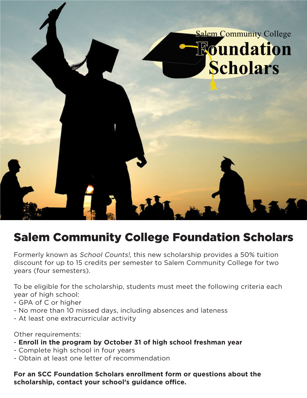 Salem Community College Foundation Scholars Program
