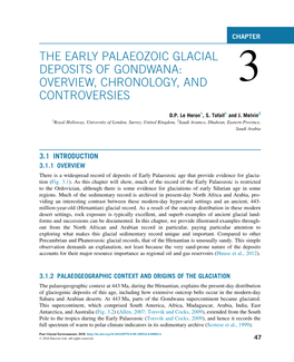 Chapter 3. the Early Palaeozoic Glacial Deposits of Gondwana